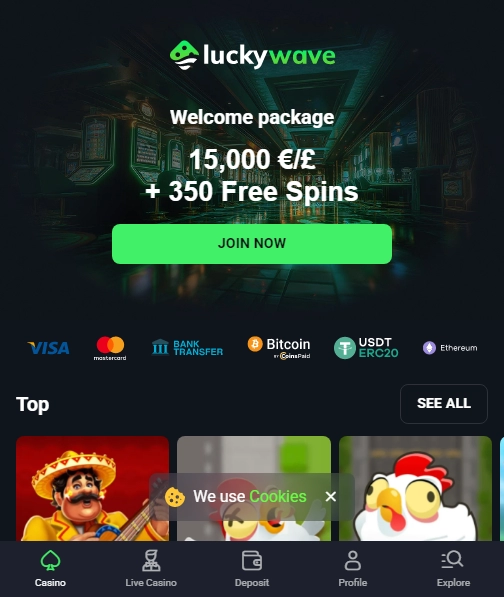 LuckyWave Casino